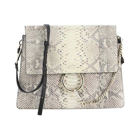 chloe bag faye dupe|chloe faye python bag.